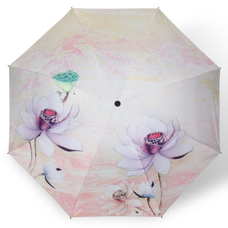 Mechanical “Lilia” umbrella, Eponge, 4 additions, 8 knitting needles, r = 47 cm, color mix-5