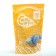 Flax seeds crispy golden food on yes with sea salt, 100 g
