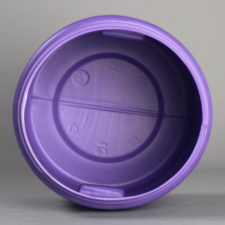Food barrel, 35 l, neck 27 cm, with a lid, color mix-5