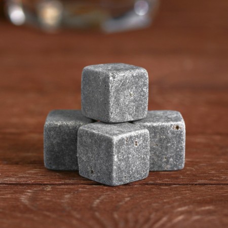 Stones for whiskey "why not drink it to pass", 4 pcs.-2