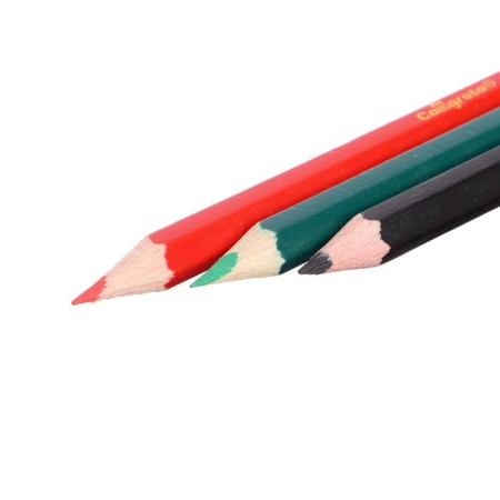Color's pencils "Princess", mini, 12 colors, wooden building, hexagonal-3