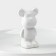 Ceramic Serving Dolyana "Bear Otto", 20.5 × 9 cm, white color