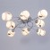 Annet chandelier 8x40W E27 Chrome Model: 2800087