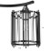 Astril chandelier 2he27 40W Black 45.5x12.5x28.5cm Bayerlux