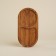 Oak tray with two Sima-Land Home compartments, 21 × 11 × 2 cm