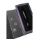 Bilateral phallimitator Satiffyer Dazzling Crystal 1, 18.5 cm, glass, black color