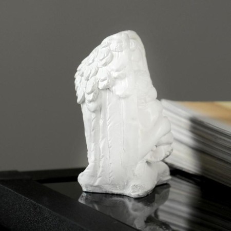 Figure "Angel with a baby" 4x6.5x7cm-3