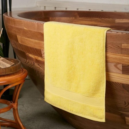 Terry Ethel "Comple" 35x75 cm, yellow color 100% cotton, 600 g/m2-5
