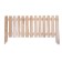 Decorative fence, 45 × 110 cm, 1 section, wood, "pyramid", Greengo