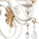 Chandelier Maytoni ARM222-06-G, E14, 6x40 W, 610x610x910 mm, white with gold