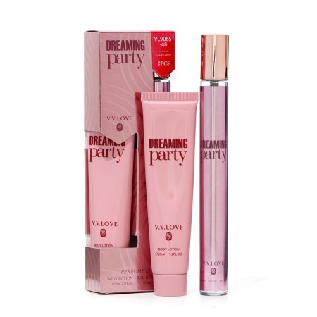 Perfume set female Dreaming Party: Toilet water, 35ml + body lotion, 35 ml