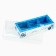 Box for 3 sweets with cells "Frosty luxury", 14.5 x 6 x 3 cm, New Year