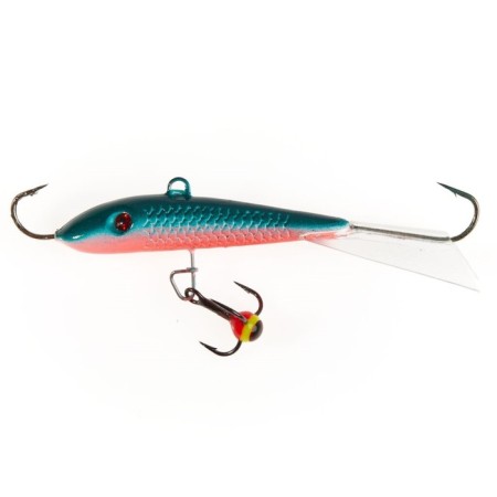 Balancir Lucky John Fin 5 + tee, 7 cm, color 54 blister-4