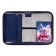 Penal 1 section 140 x 210 x 40 mm, folding pocket and cosmetic bag, fabric, calligrata topontent "Super Hare"