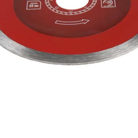 Disk diamond cutting scrap, continuous, wet cut, 125 x 22 mm-1