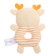 Developing rattle "deer", yellow color