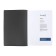 Dated 2025 diary, Escalada, A4, 120 sheets, soft cover, artificial leather, foil embossing, liesse, block 80 g/m2, black
