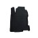 Set of rubber rugs Lexus NX 2014-, with a high side
