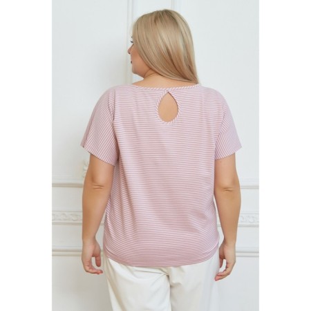 Female T -shirt, size 64, powder color-5