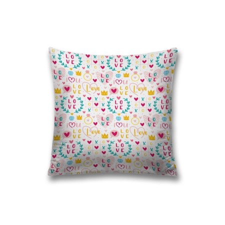 Pillowess decorative "Cross-cuts", on a zipper, size 45x45 cm