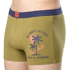 Male panties, size 48, olive color