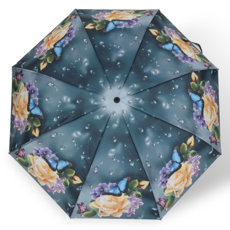 The umbrella semi -automatic “Rainy Day”, 3 additions, 8 spokes, r = 49 cm, color mix-11
