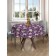 The tablecloth "Flower decoration", round, Saten, d = 150 cm