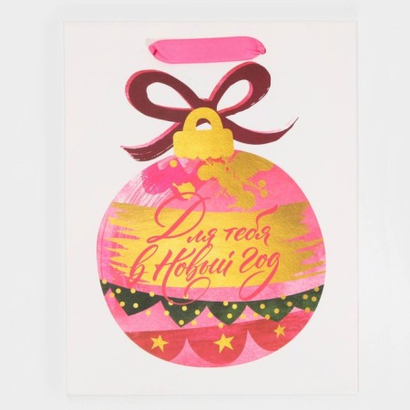 Laminated vertical package “For you in the New Year”, MS 18 x 23 x 10 cm, New Year-5