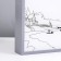 Nightlight "fireworks" LED 3W white 3.5x15.5x21.5 cm