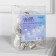 Garland “thread” 3 m with nozzles “balls of balls”, ip20, transparent thread, 80 LED, white glow, 8 modes, 220 V