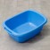 Ovalny basin "Aquarius", 11 l, blue color