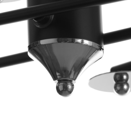 Hayam chandelier 2HE27 40W Black 55x30x25 cm Bayerlux-9