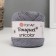 Bouquet Unicolor yarn 100% cotton 200m/100g (3203 gray)