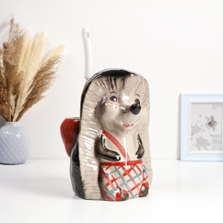 Blash stand "Hedgehog", with a brush