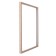 Frame for paintings (mirrors) 40 x 50 x 1.9 cm, plastic, calligrata 6400, light brown