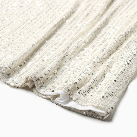Women's skirt from sequet Mist, p. 42, silver-5