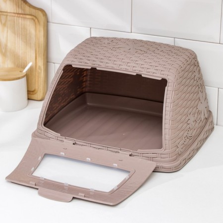 Khlebnitsa "Wholewood", 26 × 33 × 19 cm, the color is light brown-1