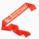 Tape "Graduate of kindergarten", silk red Happy Foil on the year
