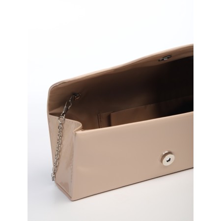 Female bag on a magnet, beige color-6