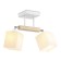Suspended Ambrella Light, Traditional, TR9511, 2HE27, white color, chrome