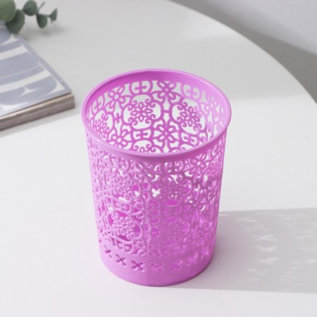 Arabesque storage basket, plastic, 10 × 10 × 12 cm, color mix-1