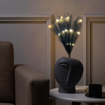 Branch LED azure, 56 cm, 15 LED, AAX2 batteries (not in the kit), warm white glow