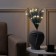 Branch LED azure, 56 cm, 15 LED, AAX2 batteries (not in the kit), warm white glow