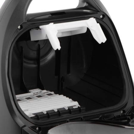 Vacuum cleaner Panasonic MC-CJ913K, bag, 2000 watts, 6 l, cord 5 m, black-7