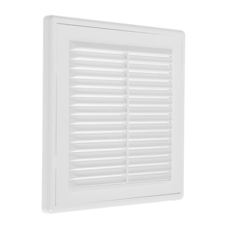 Ventilation grate Zein Lux LP170, 170 x 170 mm, mesh, detachable, check valve-4