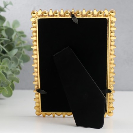 Photo frame Metal 10x15 cm "Monarchy" gold 12.3x17.3 cm-3