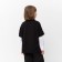 Minaku girl's vest: School Collection, Black color, height 128 cm