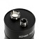 Flaw for alcohol 750 ml, "Oil barrel", stainless steel, gift, 25 oz