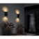 Sconces Outdoor O419WL-02B, 2x60W, 26x16x26 cm, e27, black color
