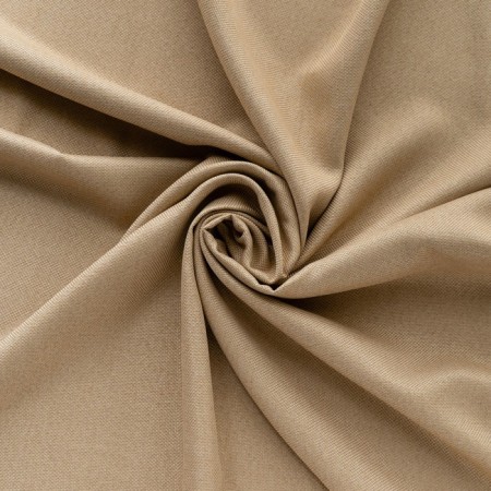 Roman curtain "Wander", size 160x175 cm, beige color-1